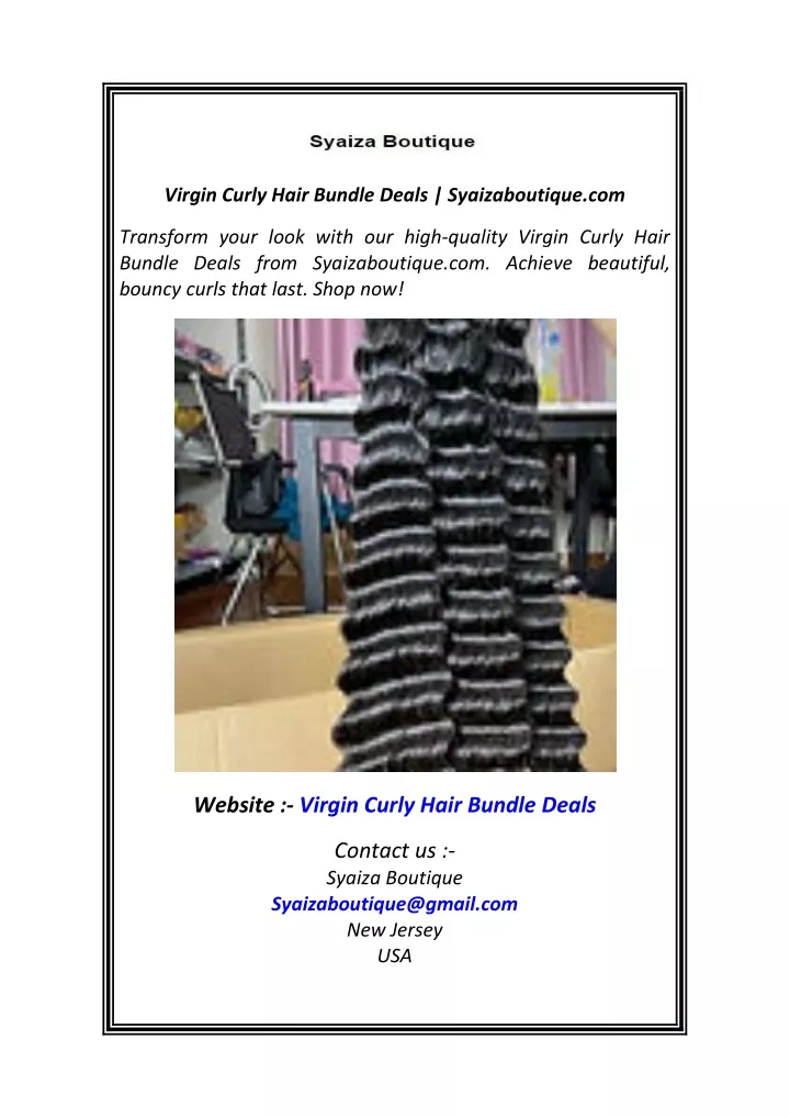 virgin curly hair bundle deals syaizaboutique com