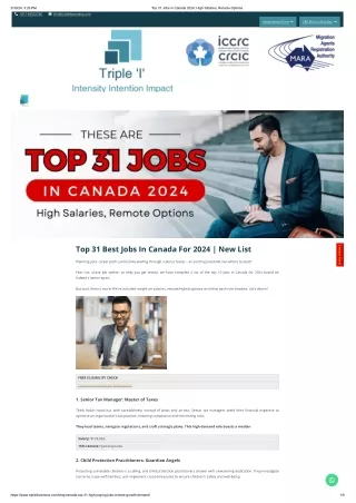 Highest Paying Jobs in Canada 2024