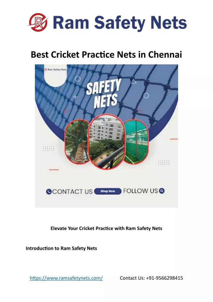 best cricket practice nets in chennai