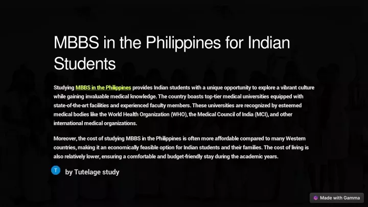 mbbs in the philippines for indian students