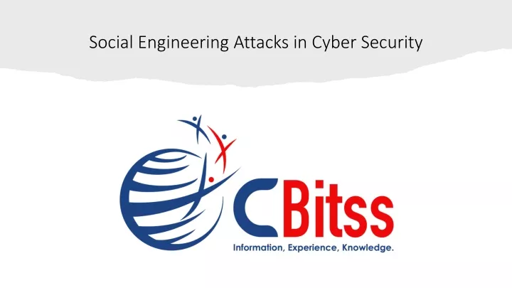 social engineering attacks in cyber security