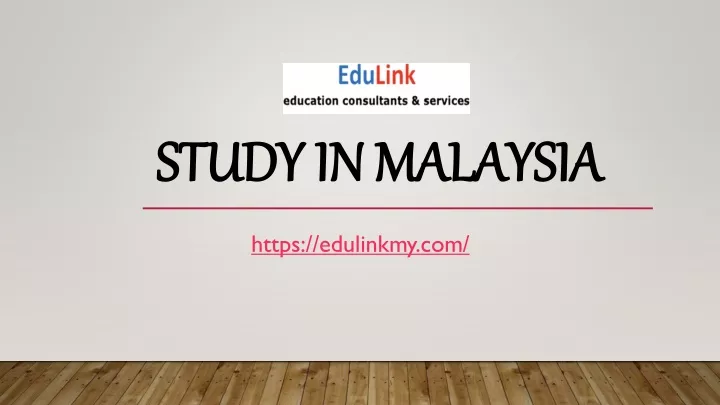 study in malaysia