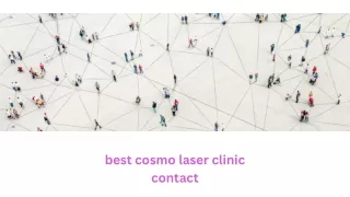 best cosmo laser clinic contact