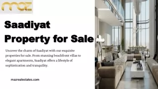 Saadiyat Property for Sale