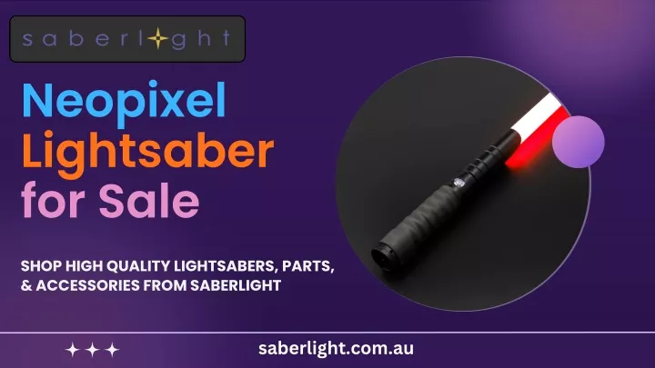 neopixel lightsaber for sale