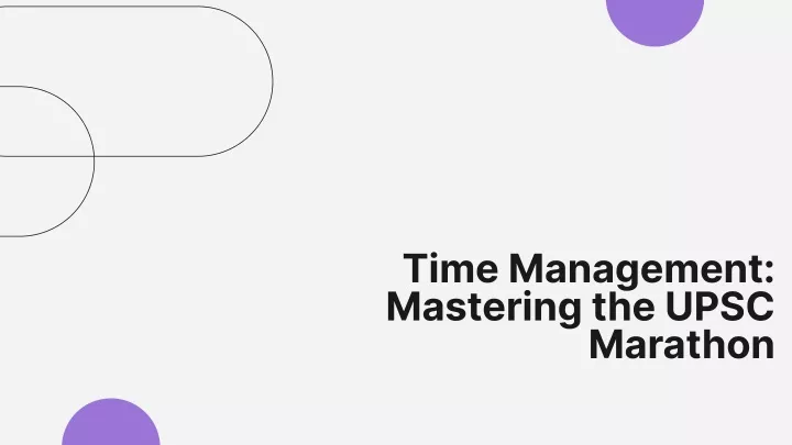 time management mastering the upsc