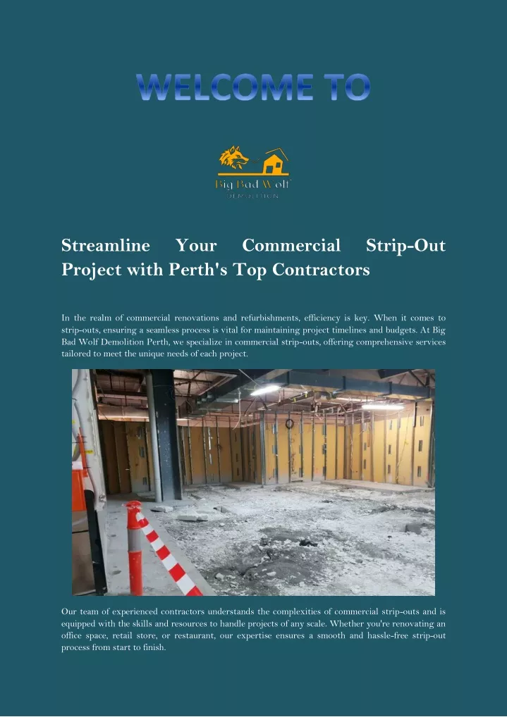 streamline project with perth s top contractors