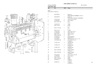 SAME explorer 70 special Tractor Parts Catalogue Manual Instant Download