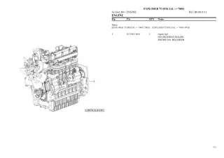 SAME explorer 75 special Tractor Parts Catalogue Manual Instant Download (SN 70001 and up)