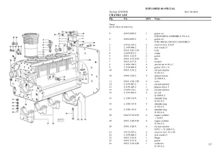 SAME explorer 80 special Tractor Parts Catalogue Manual Instant Download