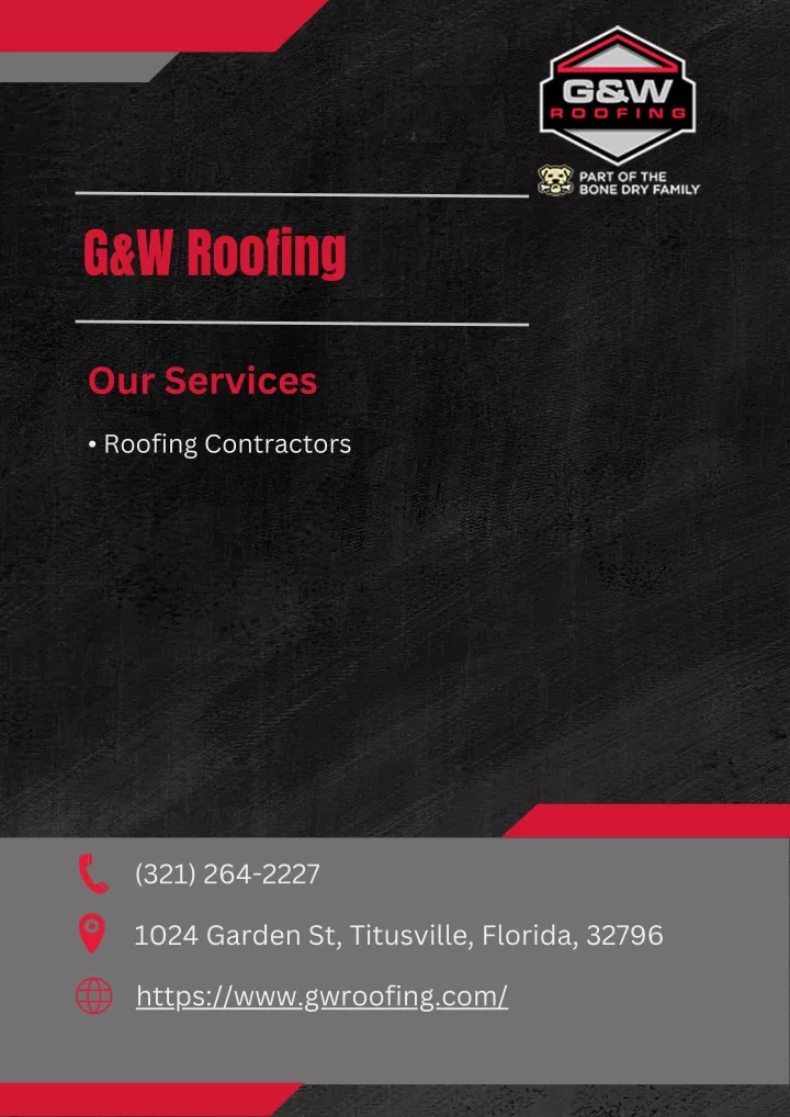 g w roofing