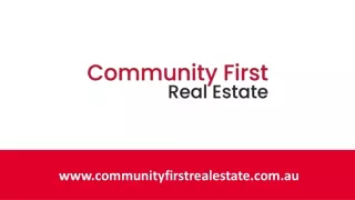 Property Manager Liverpool - Community First Real Estate
