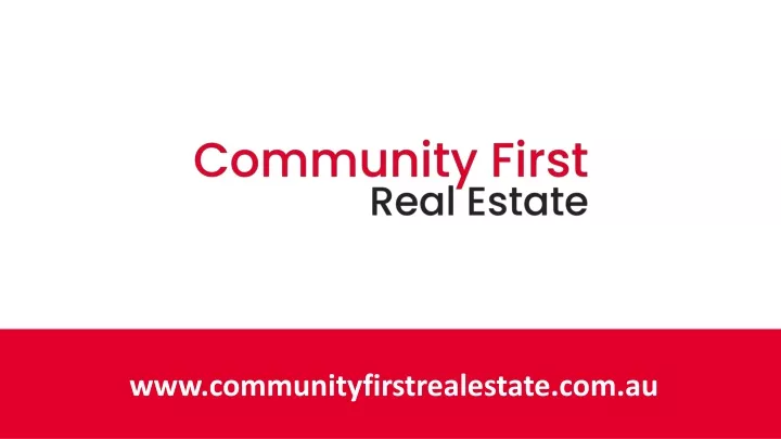 www communityfirstrealestate com au