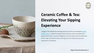 Ceramic coffee mugs online in India