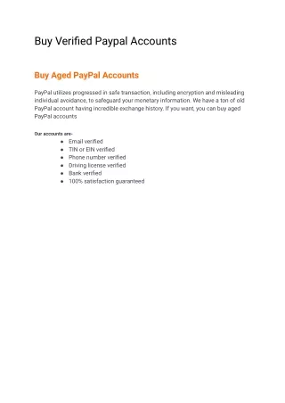 how to buy verified paypal account