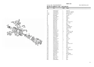 SAME iron 110 Tractor Parts Catalogue Manual Instant Download