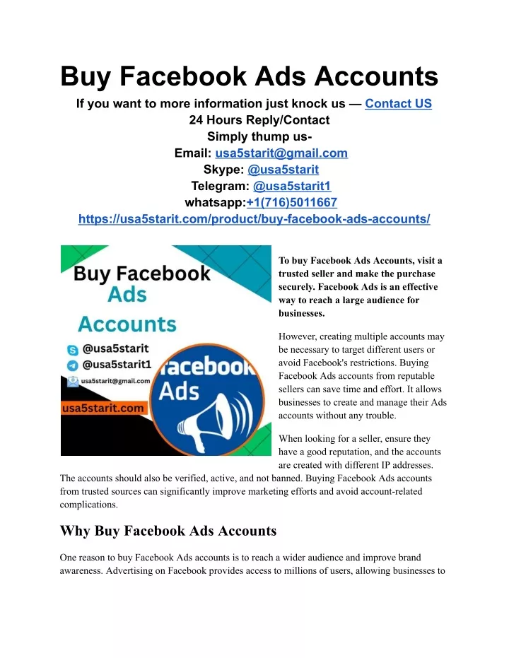 buy facebook ads accounts if you want to more