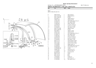 SAME iron 140 hi-line dcr 4v Tier 3 Tractor Parts Catalogue Manual Instant Download