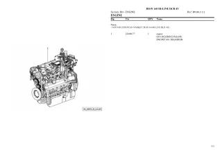 SAME iron 160 hi-line dcr 4v Tier 3 Tractor Parts Catalogue Manual Instant Download