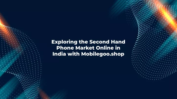 exploring the second hand phone market online