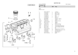 SAME krypton 100 Tractor Parts Catalogue Manual Instant Download