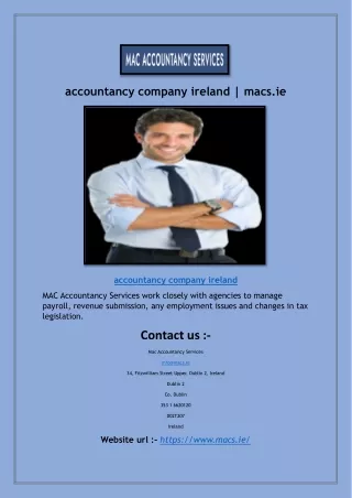 accountancy company ireland | macs.ie