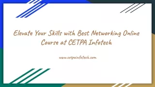 Networking Online Course