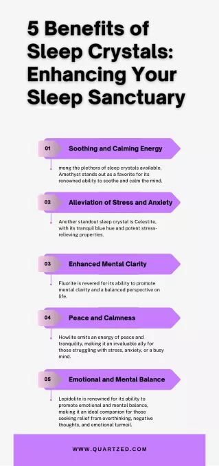 5 Benefits of Sleep Crystals Enhancing Your Sleep Sanctuary