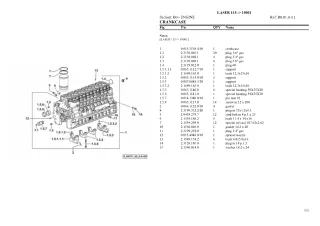 SAME laser 115 Tractor Parts Catalogue Manual Instant Download (SN 10001 and up)