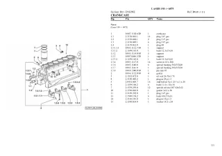 SAME laser 150 Tractor Parts Catalogue Manual Instant Download (SN 6075 and up)