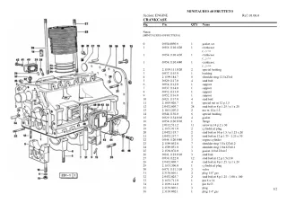 SAME minitaurus 60 frutteto Tractor Parts Catalogue Manual Instant Download