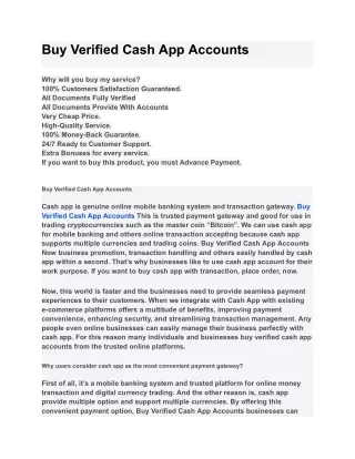 Buy Verified Cash App Accounts_USA