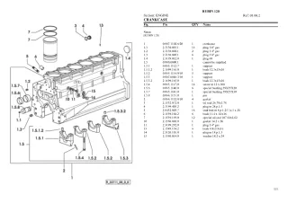 SAME rubin 120 Tractor Parts Catalogue Manual Instant Download