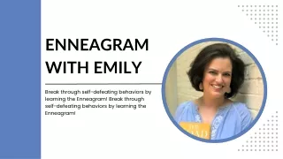 Your Certified Enneagram Coach and Teacher