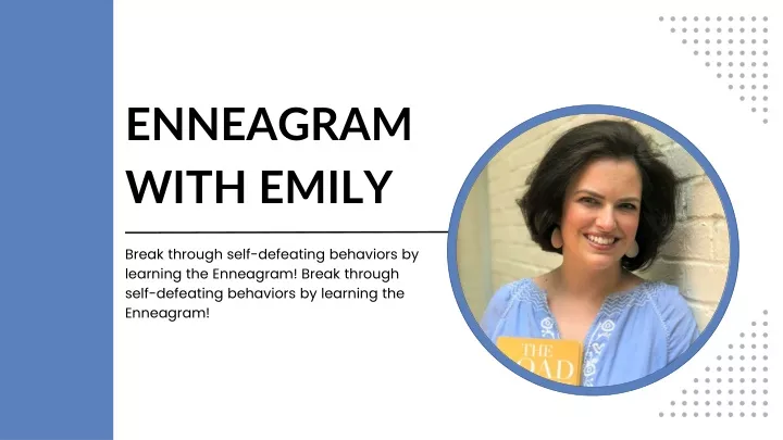 enneagram with emily