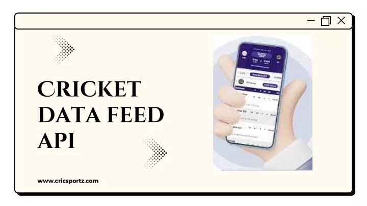 cricket data feed api