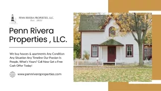 We Buy Houses & Apartments - Penn Rivera Properties, LLC