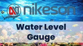Water tank Gauges for Accurate measurement