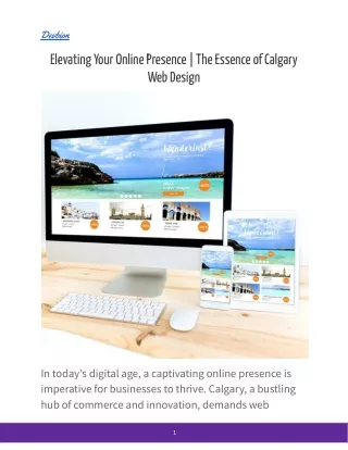 Elevating Your Online Presence _ The Essence of Calgary Web Design