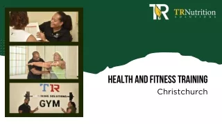 Health and Fitness Training Christchurch