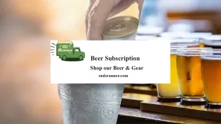 Beer Subscription
