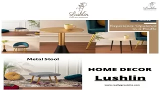 Complete Your Look: Silver Side Tables Now at Lushlin - Shop Today