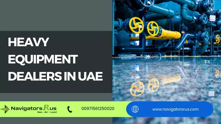 heavy equipment dealers in uae