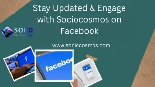 Unlock Your Social Potential: Like Socio Cosmos on Facebook