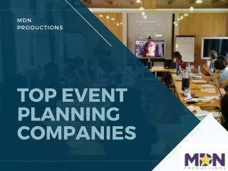 Top Event Planning Companies