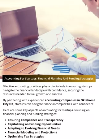 Accounting For Startups: Financial Planning And Funding Strategies