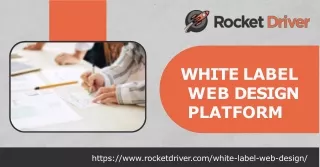 Empower Your Brand with Rocket Driver's White Label Web Design Platform
