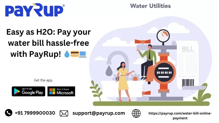 easy as h2o pay your water bill hassle free with