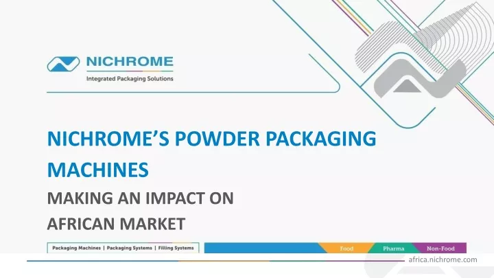 nichrome s powder packaging machines making
