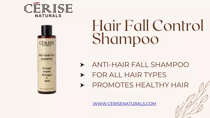 hair fall control shampoo